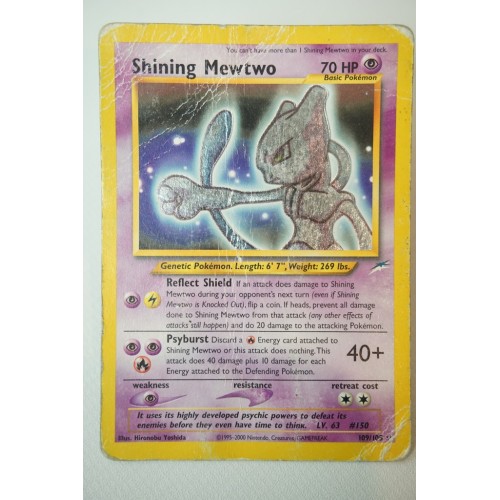 Shining Mewtwo (Triple Star) - 109 / 105 - Holo Unlimited Neo Destiny Unlimited Singles